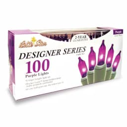 Brite Star 100-Light Purple Mini String Light Set (Set of 2) - Indoor/Outdoor thumbnail 2