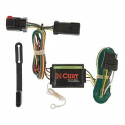 CURT Custom Vehicle-Trailer Wiring Harness, 4-Way Flat T-Connector for Chrysler Caravan, Town & Country, Voyager thumbnail 1