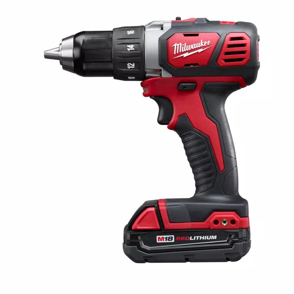 Milwaukee M18 18V Lithium-Ion Cordless Drill Driver and Impact Driver 2-Tool Combo Kit