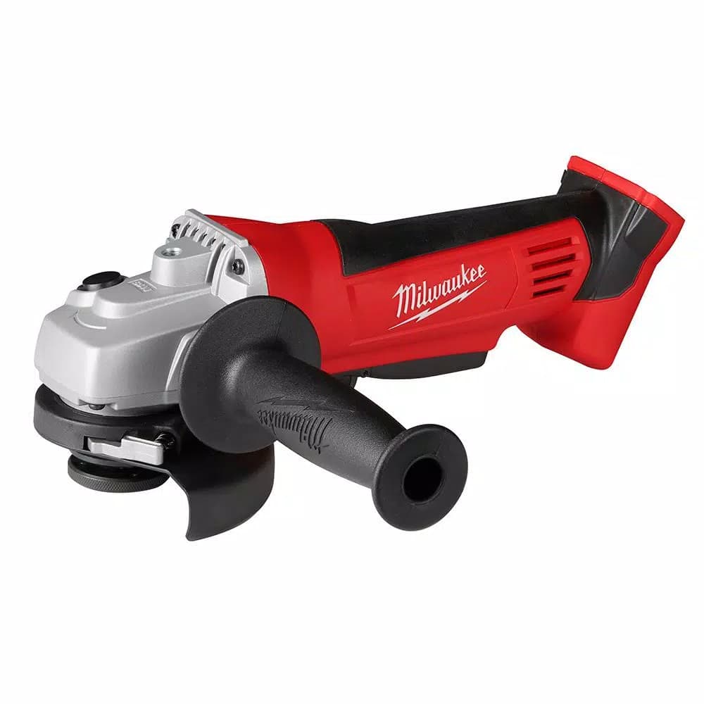 Milwaukee M18 18V Brushless Hammer Drill and Impact Driver Combo Kit with Free 4-1/2 in. Grinder