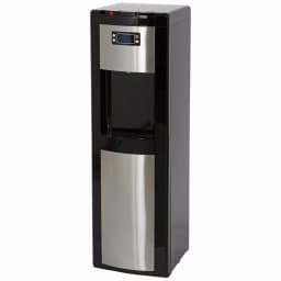 Vitapur Bottom Load Water Cooler Dispenser with Kettle Feature, Hot/Room/Cold, Black/Stainless Steel thumbnail 1