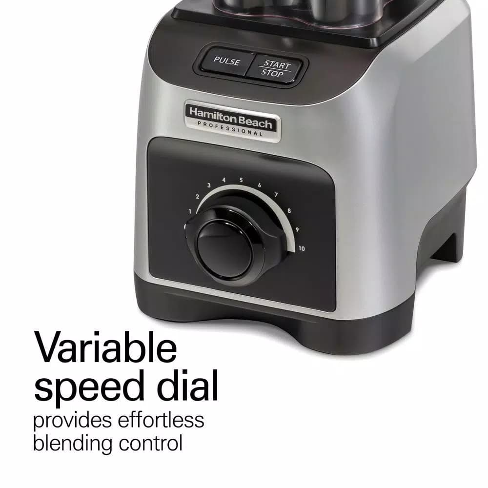 Hamilton Beach Professional 1800W 11-Speed 64 oz. Blender, Grey