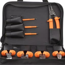 Klein Tools 8-Piece Premium Insulated Hand Tool Set with Zippered Nylon Case thumbnail 4
