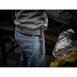 Milwaukee 11 in. Stainless Steel Partially Serrated Duct Knife with Sheath thumbnail 5