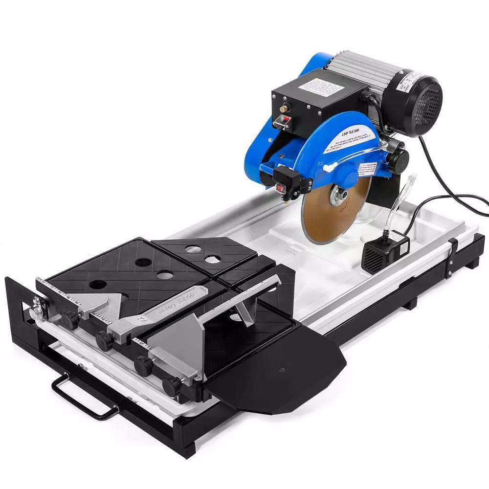 Stark 7.25 in. Corded Wet Tile Saw with Stand, 15.5 Amp 2.5 HP