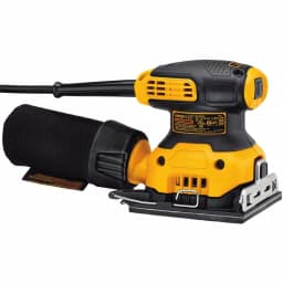 DEWALT DWE6411K 1/4 Sheet Palm Grip Corded Finishing Sander Kit with Contractor Bag thumbnail 8