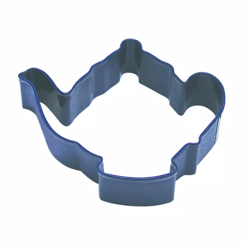 Cybrtrayd-R&M 12-Piece Navy Blue Teapot Polyresin Cookie Cutter Set
