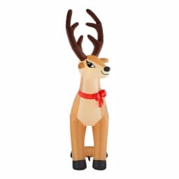 Home Accents Holiday 11 ft. Giant Inflatable Reindeer with LED Lights, Large Outdoor Christmas Decoration thumbnail 1