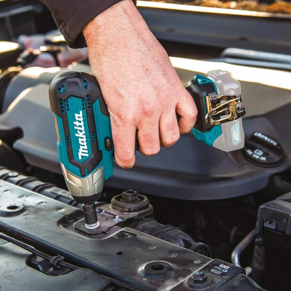 Makita 12V max CXT Cordless 1/4 in. Sq. Drive Impact Wrench, Tool Only (WT04Z)