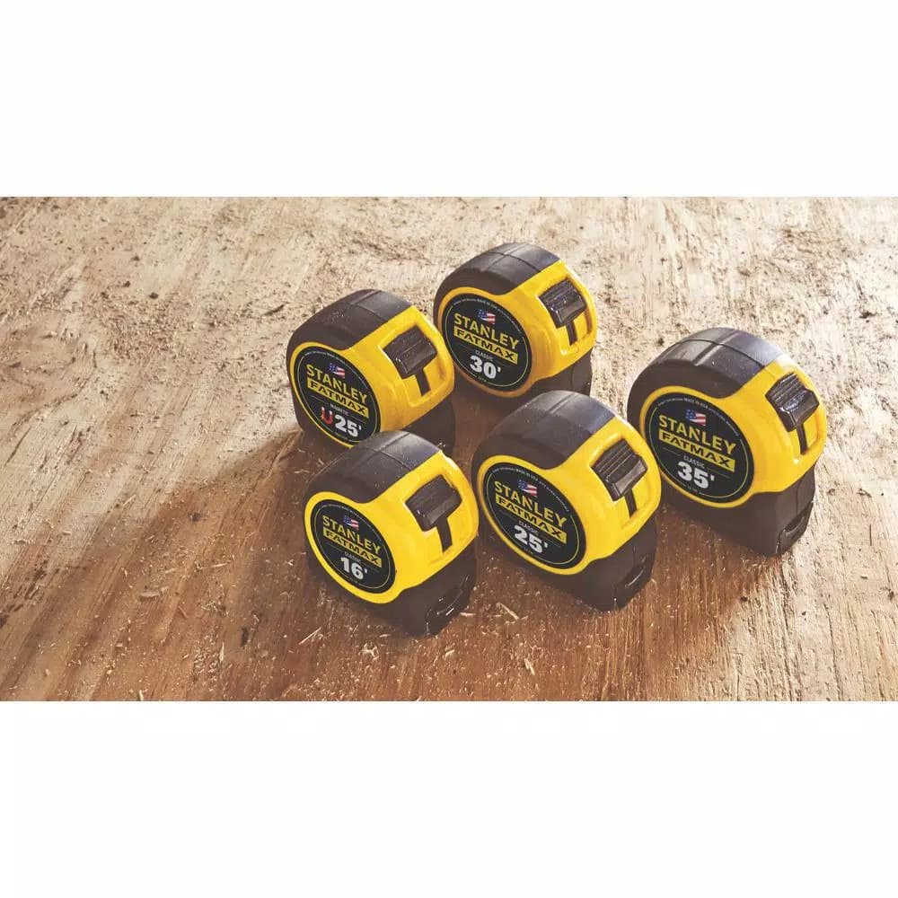 STANLEY FATMAX 25 ft. Tape Measure with 14 ft. Standout and BladeArmor