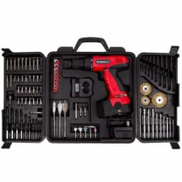 Stalwart 18V Cordless Drill Combo Kit with 89-Piece Accessory Set and Carrying Case thumbnail 1