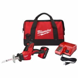 Milwaukee M18 18V Lithium-Ion Cordless Hackzall Reciprocating Saw Kit with 1.5Ah Battery, Charger and Tool Bag thumbnail 1