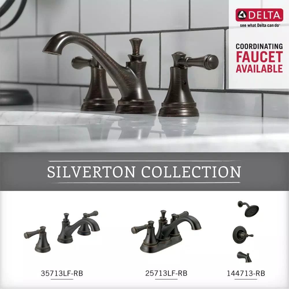 Delta Silverton 18 in. Towel Bar in Venetian Bronze