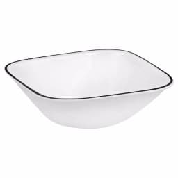 Corelle Square 16-Piece Black Trees Glass Dinnerware Set, Service for 4 thumbnail 3