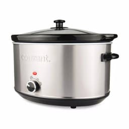 Courant 8.5 Qt. Stainless Steel Slow Cooker with Temperature Settings thumbnail 1