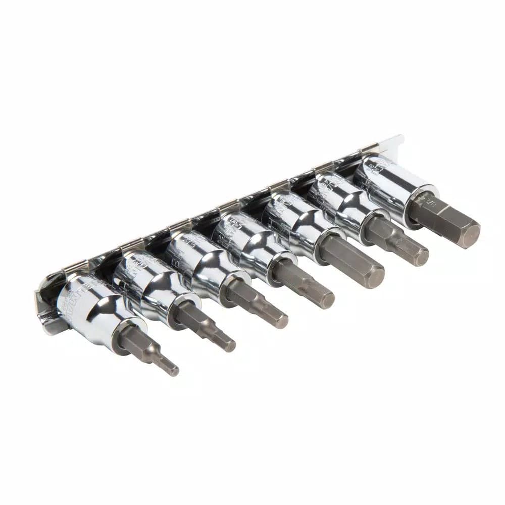 Steelman 7-Piece 3/8 in. Drive SAE Hex Bit Socket Set