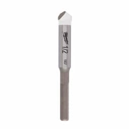 Milwaukee 1/2 in. Carbide Tipped Masonry Drill Bit for Natural Stone, Granite, Ceramic, and Glass thumbnail 1