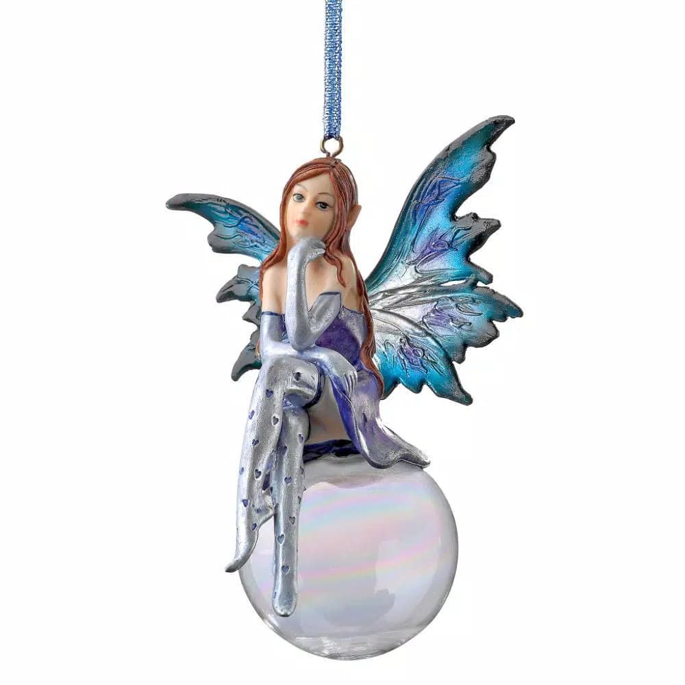 Design Toscano 5.5 in. Snow Fairy Goddess Holiday Ornament