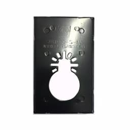 Q Bit QBit SQ1000-S-LV 1-Gang Low Voltage Bracket Saw Blade for Oscillating Multi-Tools thumbnail 3