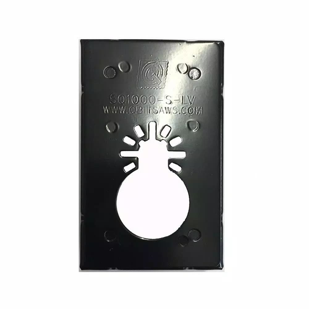 Q Bit QBit SQ1000-S-LV 1-Gang Low Voltage Bracket Saw Blade for Oscillating Multi-Tools