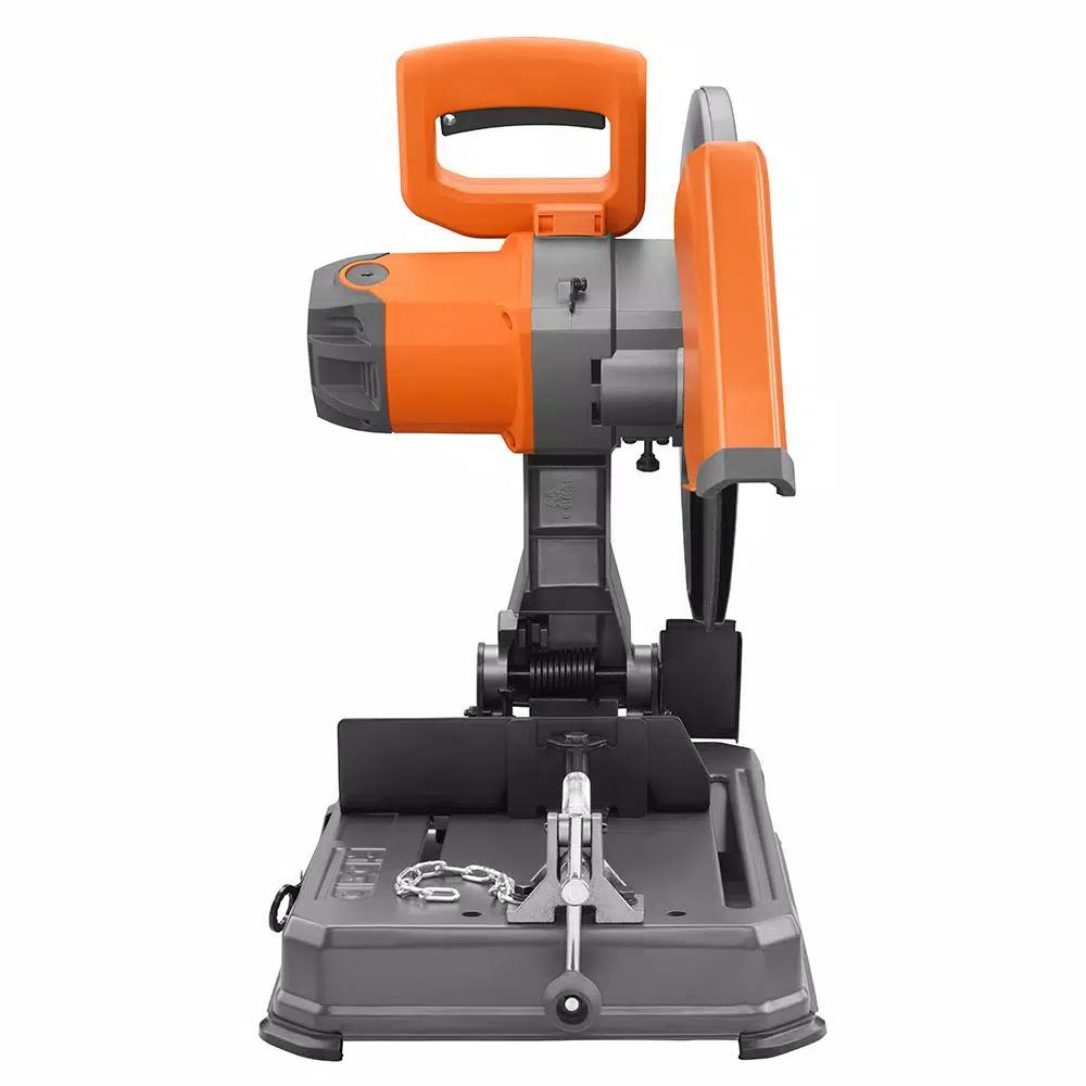 RIDGID 14 in. Abrasive Cut-Off Machine, 15 Amp High-Torque Chop Saw