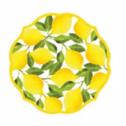 Sugar Plum Party SugarPlum Collection Lemon Dessert Plates, Set of 16 thumbnail 1