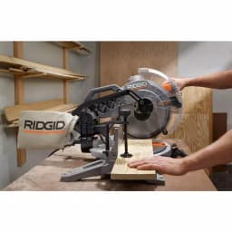 RIDGID 12 in. 15 Amp Dual Bevel Corded Compound Miter Saw with LED thumbnail 9