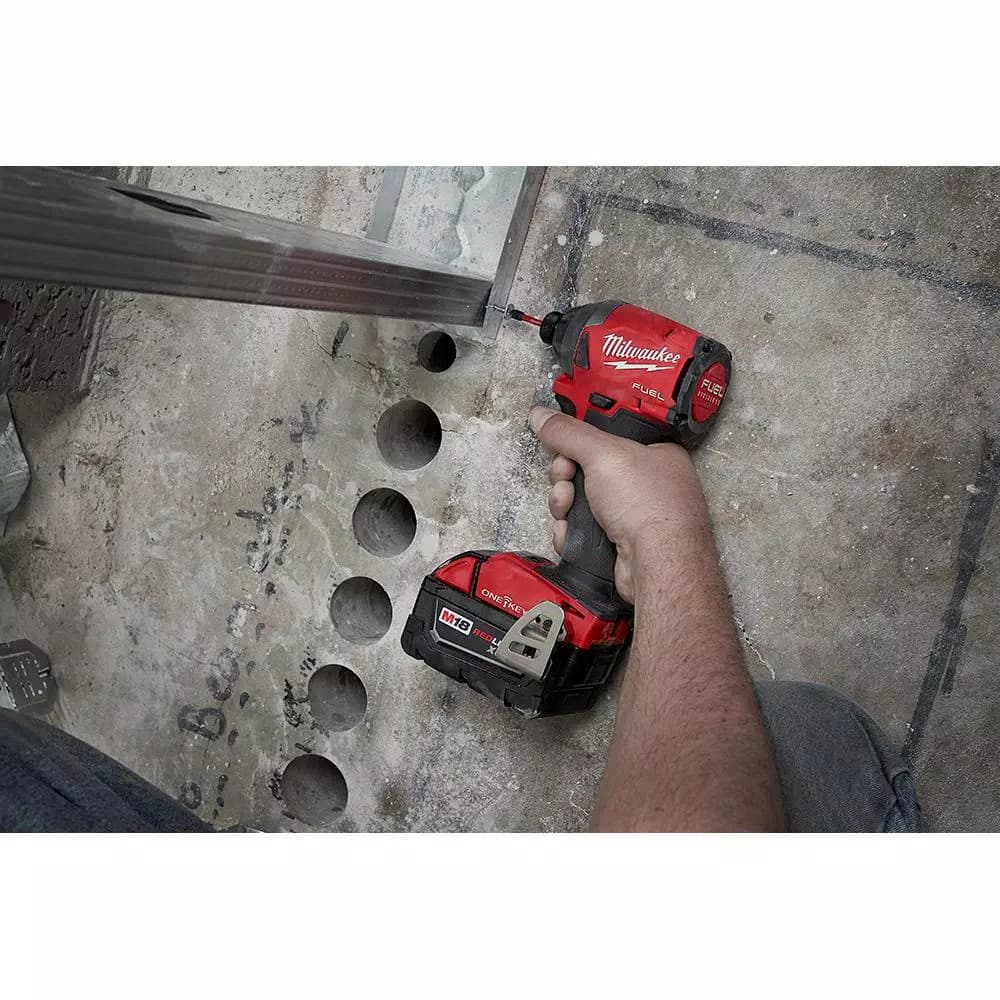 Milwaukee M18 FUEL ONE-KEY 1/4 in. Hex Impact Driver, 18V Brushless Cordless (Tool-Only)