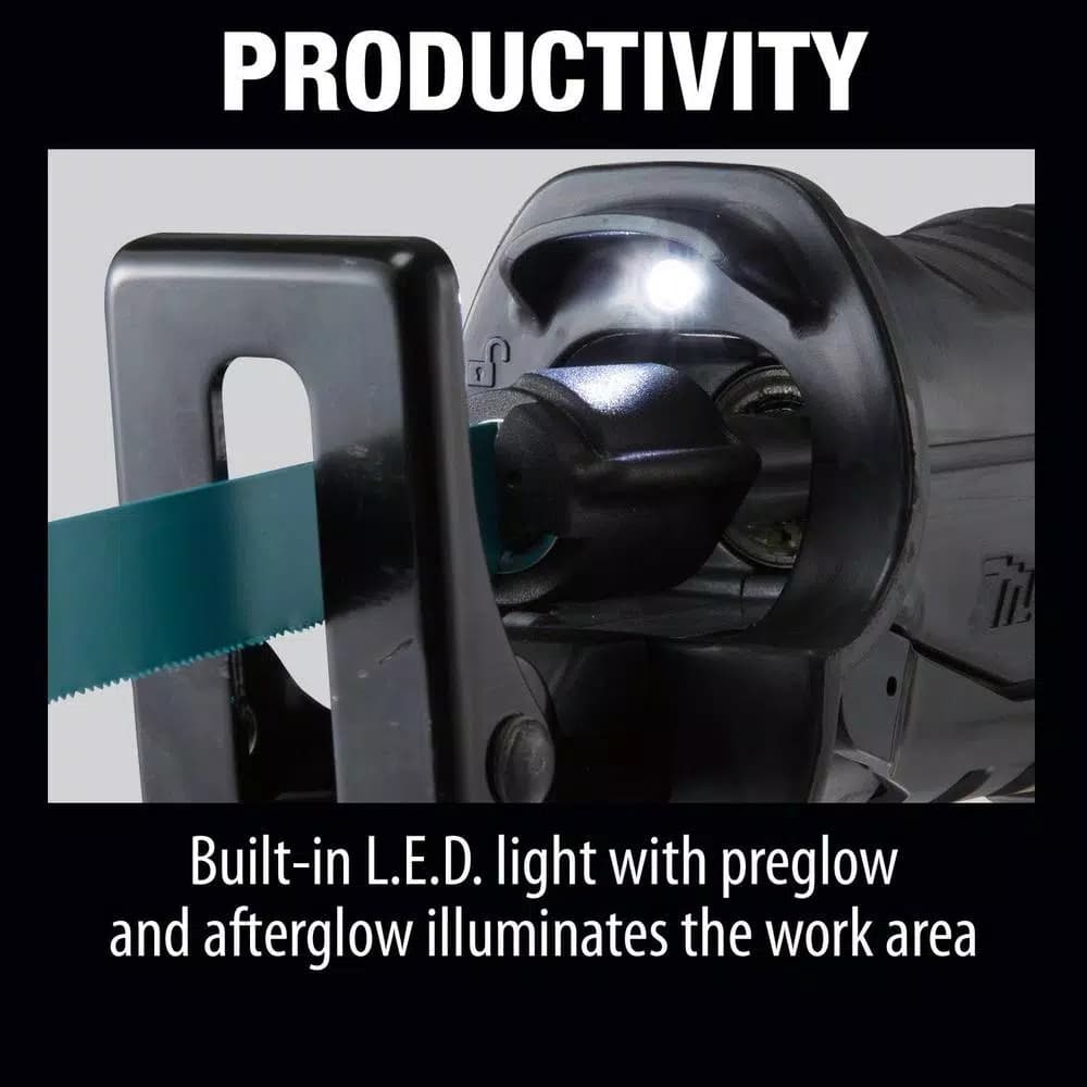 Makita 36V (18V X2) LXT Brushless Cordless Reciprocating Saw Kit with (2) 5.0Ah Batteries and Charger