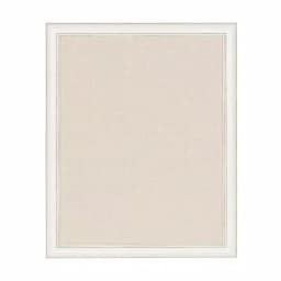 DesignOvation Macon Fabric Pinboard Memo Board - Framed White Linen Bulletin Board thumbnail 1