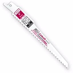 Ivy Classic Cobalt Advantage 6 in. 6 TPI Bi-Metal Reciprocating Saw Blades for Wood with Nails (5-Pack) thumbnail 1
