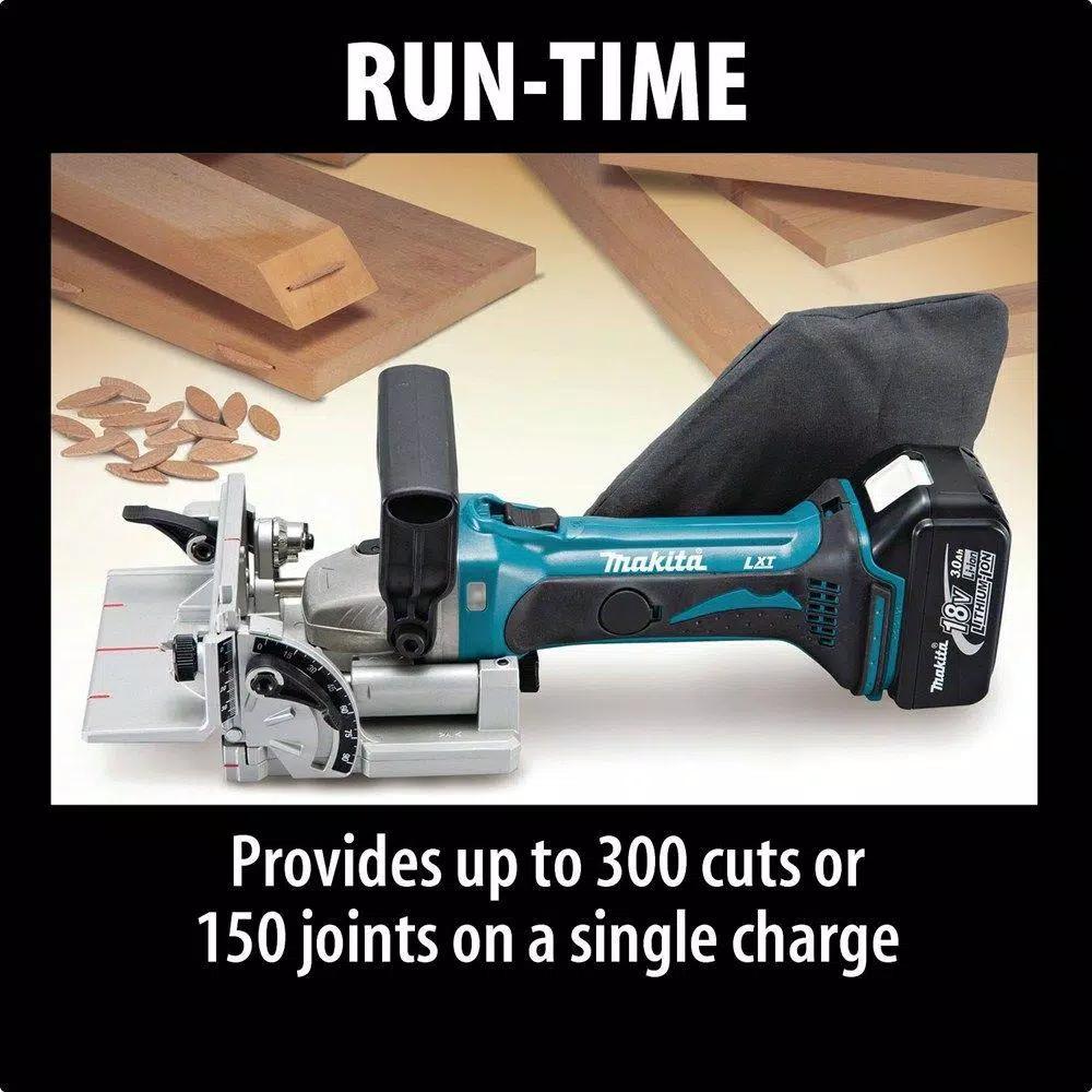 Makita 18V LXT Cordless Plate Joiner, 0.75 in. Biscuit Joiner (Tool-Only)