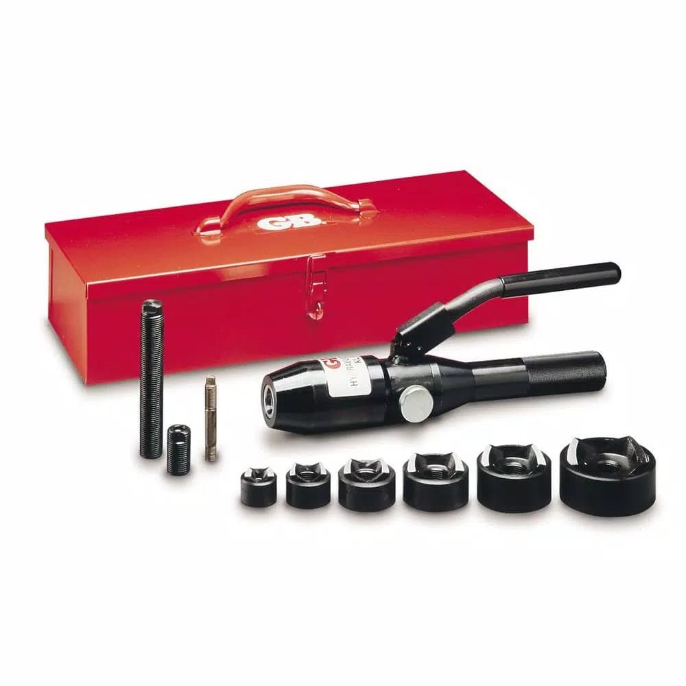Gardner Bender Slug-Out Self-Contained Hydraulic Knockout Set, 1/2 in. to 2 in.