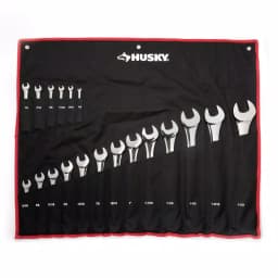Husky 19-Piece SAE Ratcheting Combination Wrench Set thumbnail 2