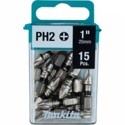 Makita ImpactXPS #2 Phillips 1 in. Insert Bits, 15-Pack thumbnail 1