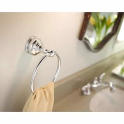 Symmons Allura Polished Chrome Towel Ring thumbnail 3
