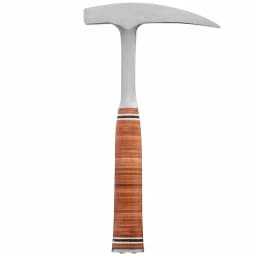 Estwing 22 oz. Solid Steel Rock Pick with Leather Grip and Pointed Tip thumbnail 1