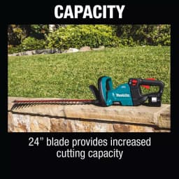 Makita 18V LXT Brushless Cordless 24 in. Hedge Trimmer Kit with (2) 5.0 Ah Batteries and Charger thumbnail 8