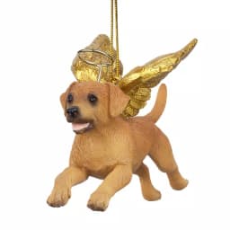Design Toscano Golden Retriever Angel Dog Christmas Ornament thumbnail 1