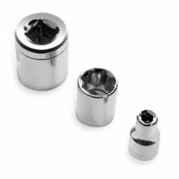 Stark 40-Piece Duo Combination SAE and Metric Impact Socket Set, 1/4 in. and 3/8 in. Drive thumbnail 4