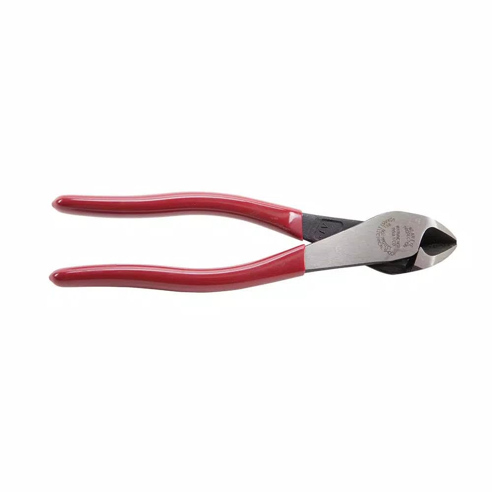 Klein Tools 8 in. Diagonal Cutting Pliers with High-Leverage Design
