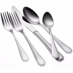 Oneida Pearl 18/10 Stainless Steel Teaspoons, U.S. Size (Set of 12) thumbnail 2