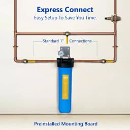 Express Water 1-Stage Whole House Sediment Water Filtration System with Pressure Gauge thumbnail 4