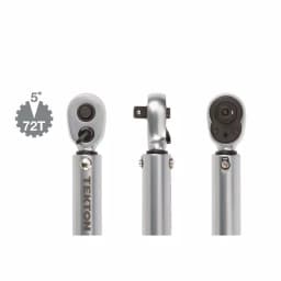 TEKTON 1/4 in. Drive Dual-Direction Click Torque Wrench, 10-150 in./lb. thumbnail 4