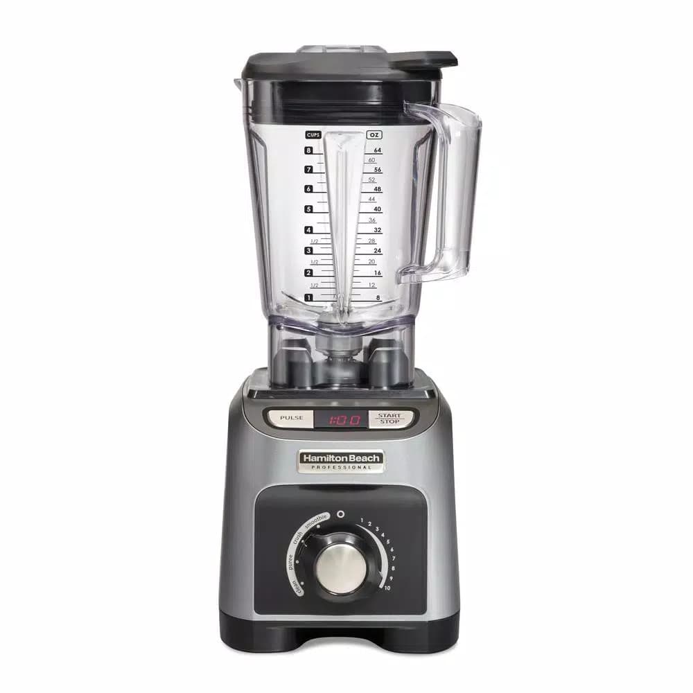 Hamilton Beach Professional 1800W Blender with 64 oz. Shatterproof Jar and 4 Program Settings