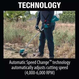 Makita 18V LXT Brushless Cordless Curved Shaft String Trimmer (Tool-Only) thumbnail 7
