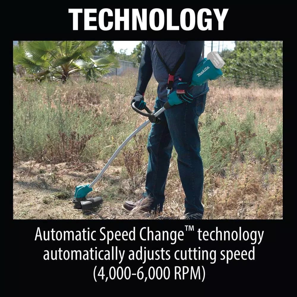 Makita 18V LXT Brushless Cordless Curved Shaft String Trimmer (Tool-Only)