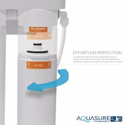 Aquasure Premier Series Stage 1 & 2 Replacement Reverse Osmosis Pre-Filtration Cartridges thumbnail 4