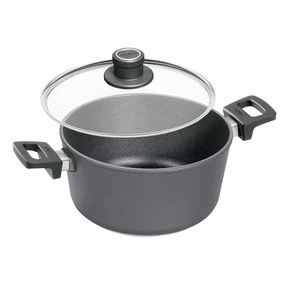 Frieling Woll Nowo 4.75 Qt. Non-Stick Cast Aluminum Stockpot with Lid