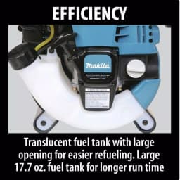 Makita 24.5cc 4-Stroke Gas Handheld Leaf Blower, 145 MPH, 356 CFM thumbnail 12